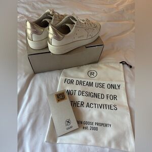 Women’s Golden Goose gold Pure Stars